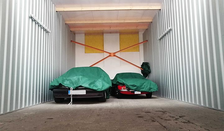 Garage Oldtimer mieten